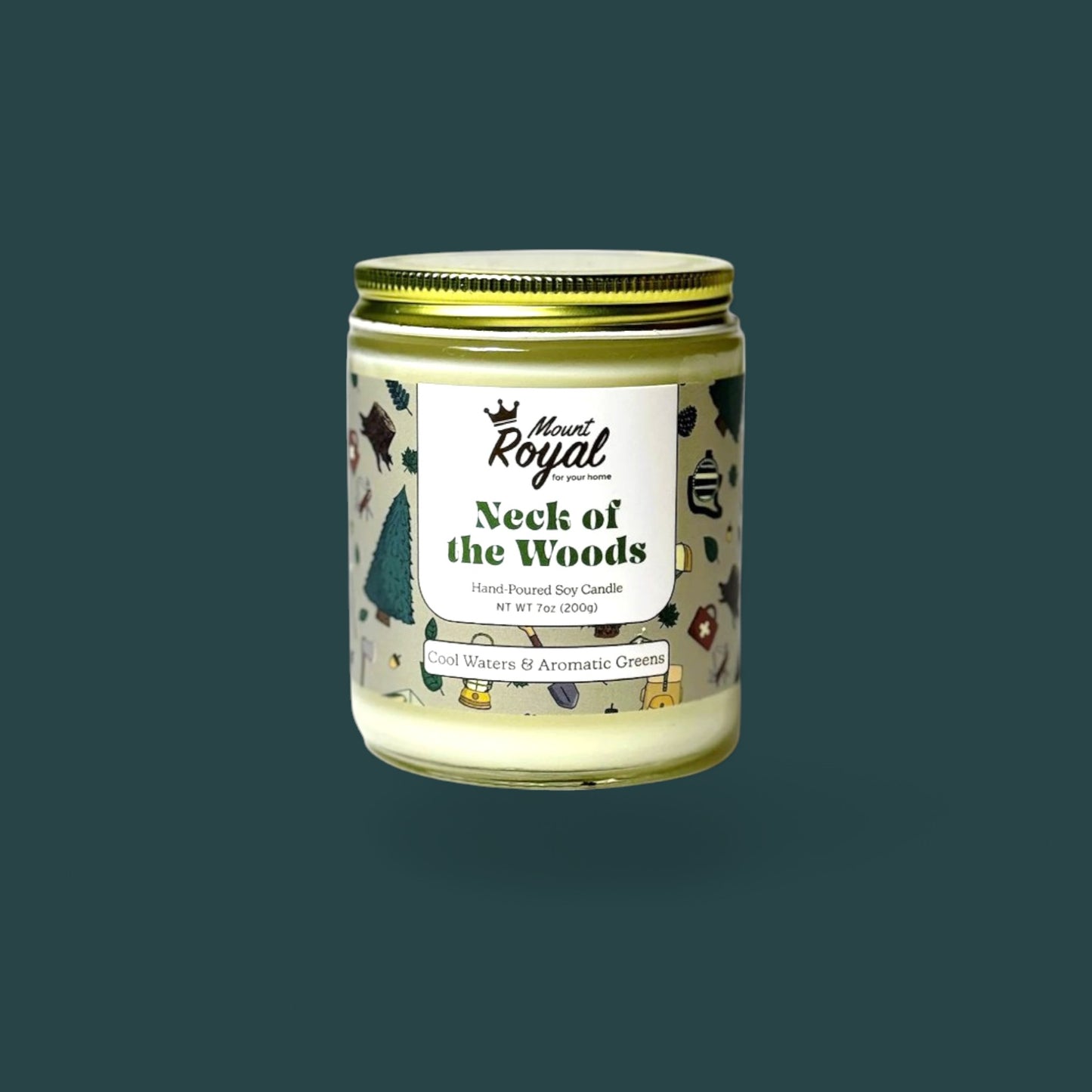 Mount Royal Soaps - Neck of the Woods Soy Wax Candle