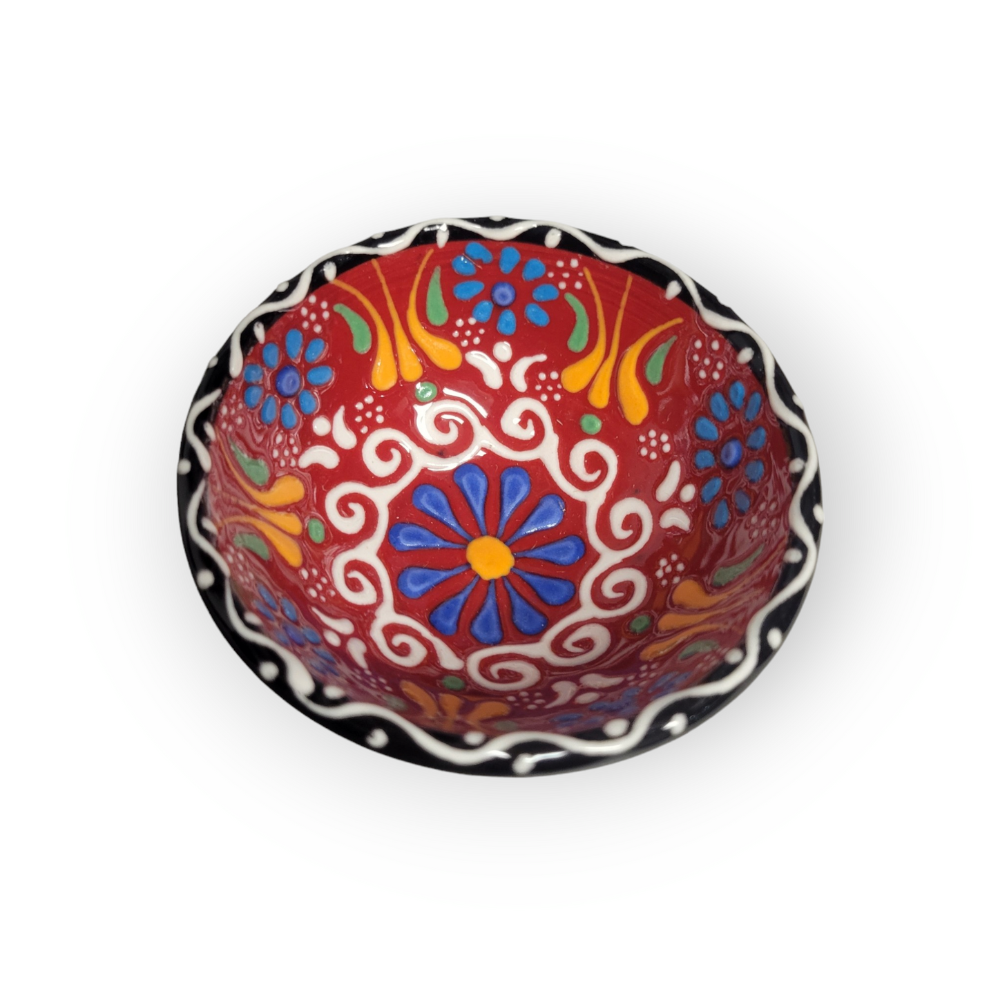 2" Round Embossed Dipping Bowl
