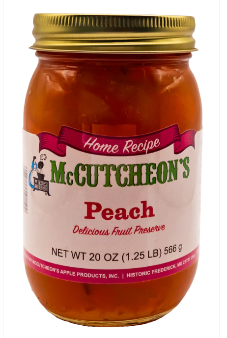 McCutcheon's Peach Preserves- Pint