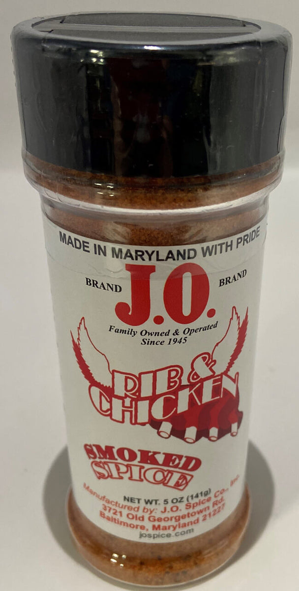 J.O. Seasoning Rib & Chicken Smoked Spice The Seasoned Olive
