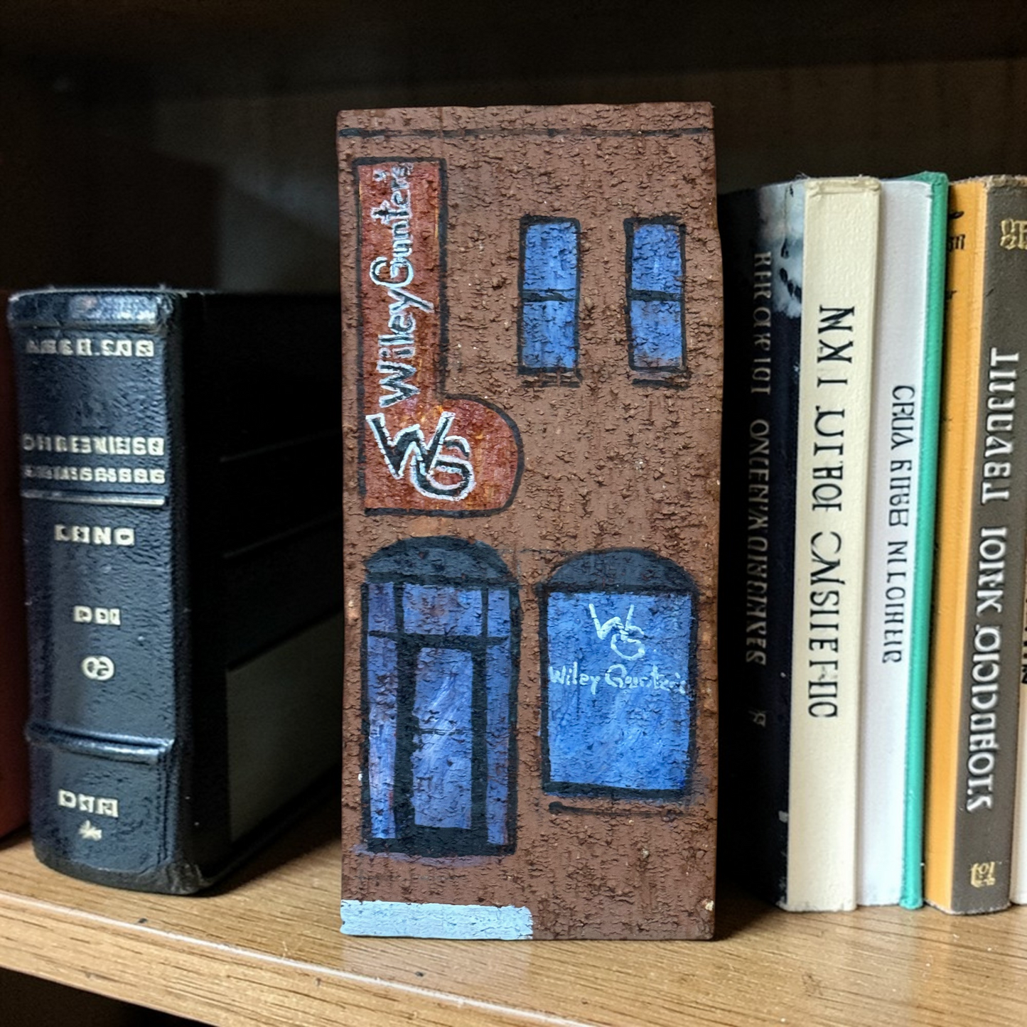 Linda Amtmann Hand Painted Brick- Wiley Gunther