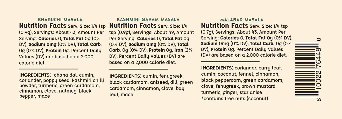 Spicewalla - Vish's Masala Collection 3 Pack