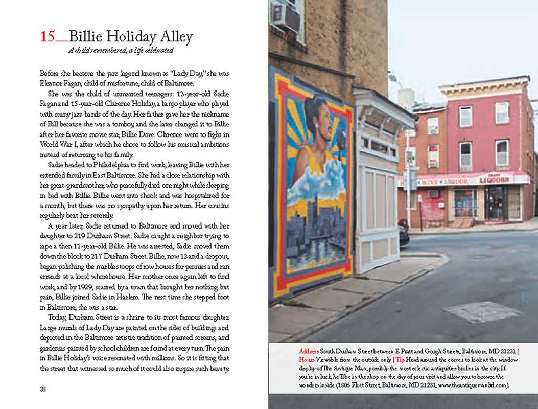 111 Places in Baltimore That You Must Not Miss by Allison Robicelli