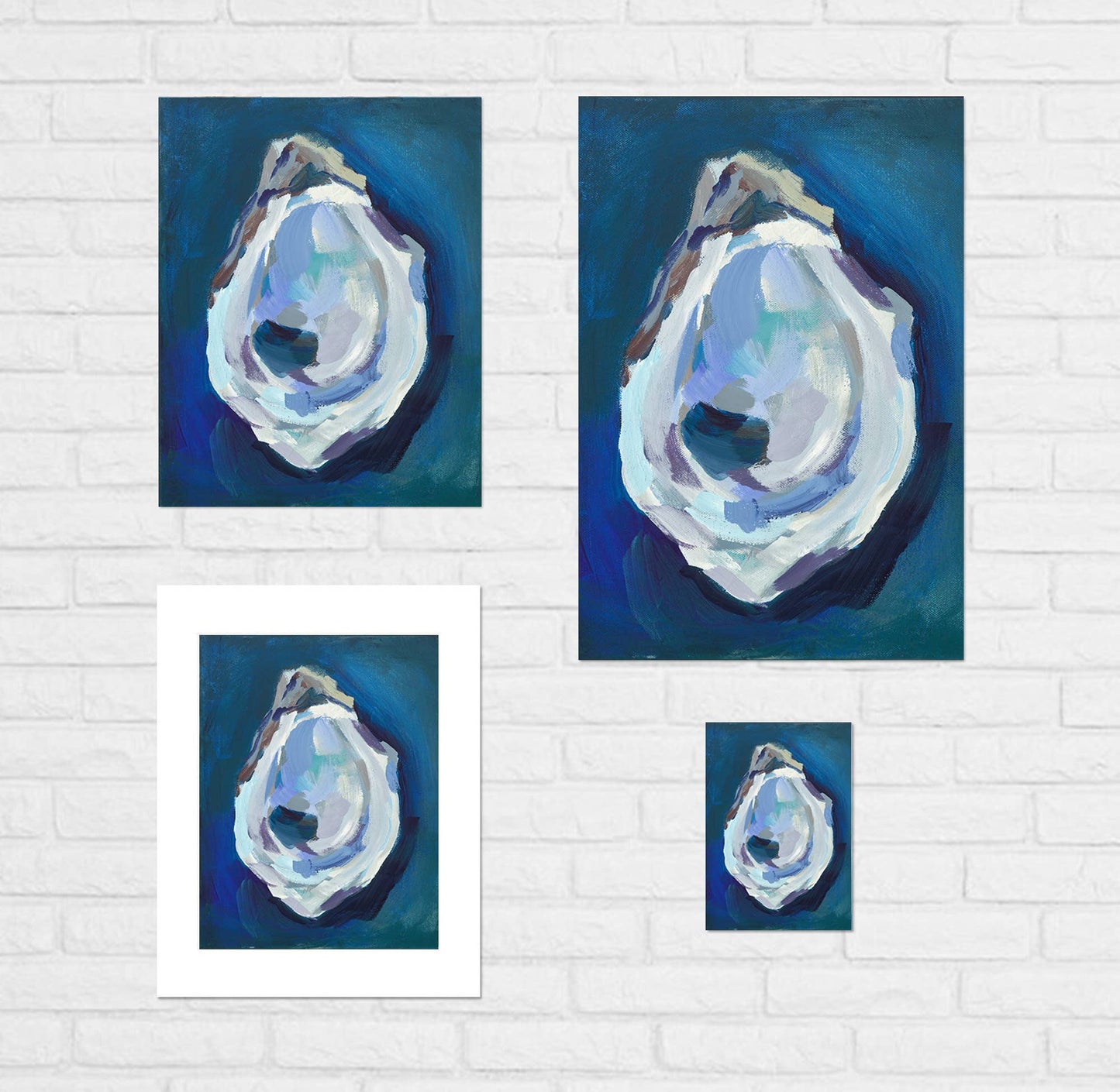 Kim Hovell Art - Midnight Oyster Print: Paper / 8 x 10"