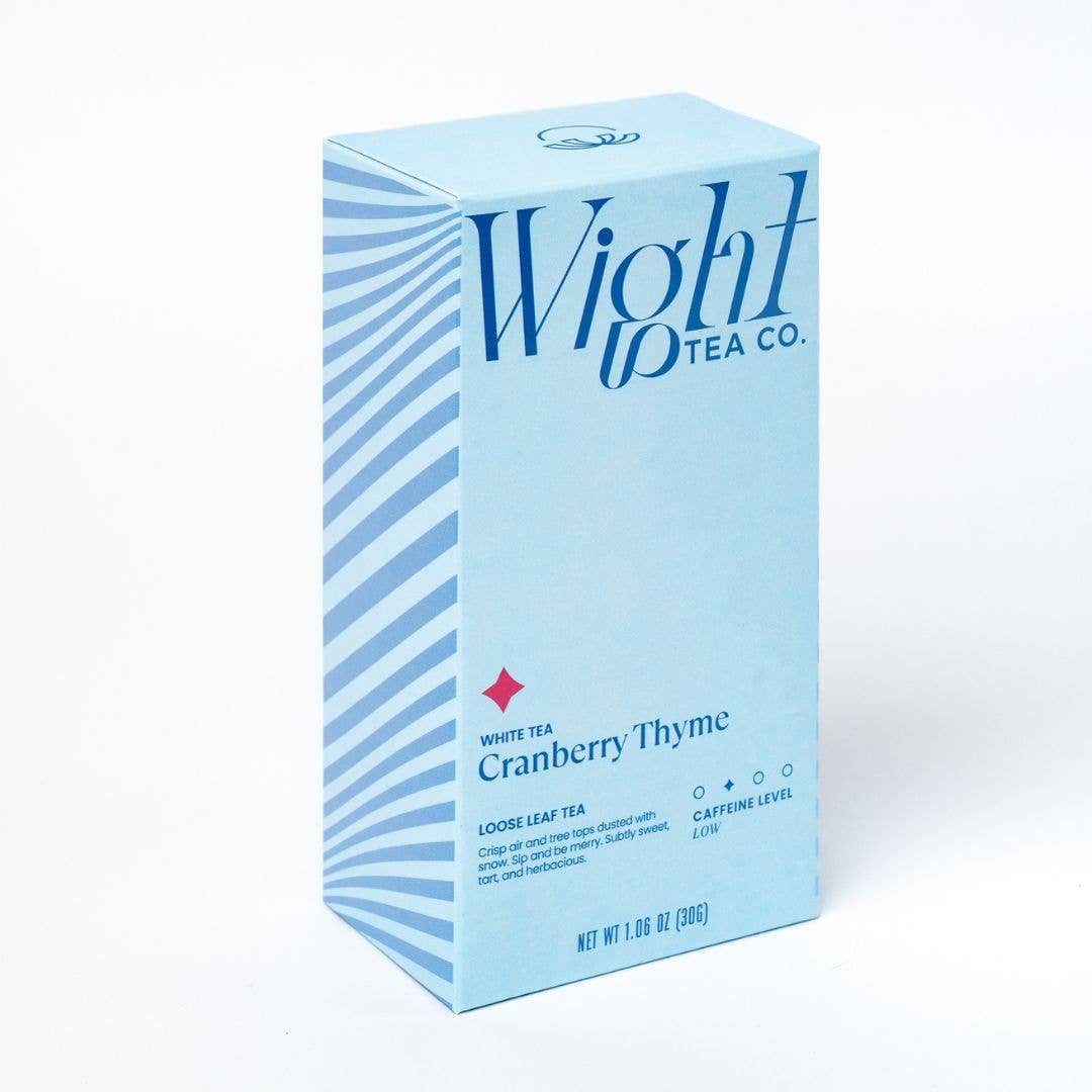 Wight Tea Company - Loose Leaf White Tea Retail Boxes : Sovereign Grey