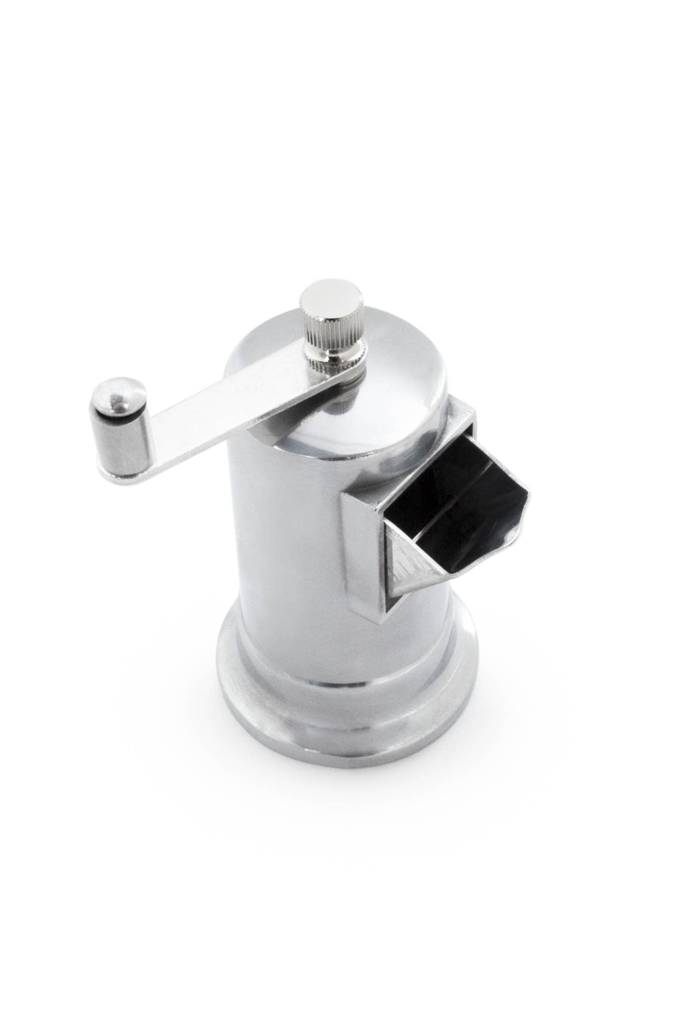 Fox Run Brands - Fox Run Pepper Mill Crank Grinder, Aluminum, 4"