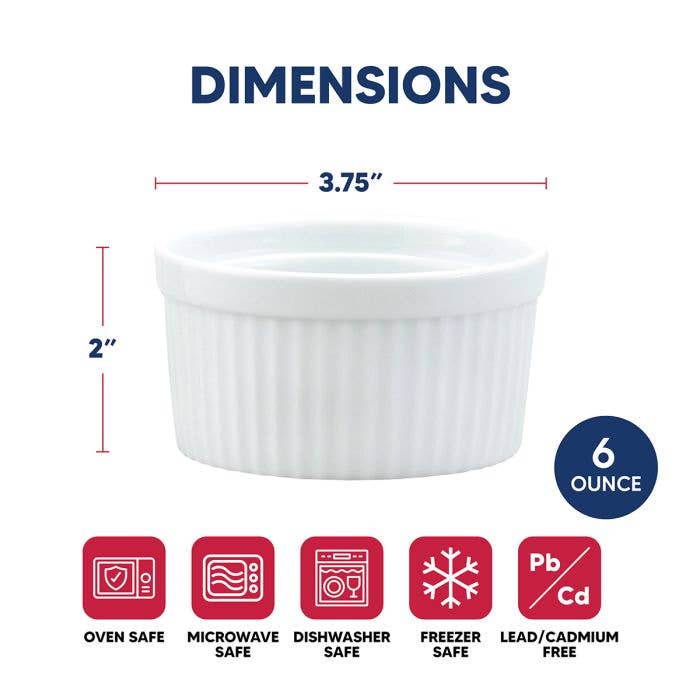 HIC - Harold Import Co. - HIC Kitchen Souffle, 6oz