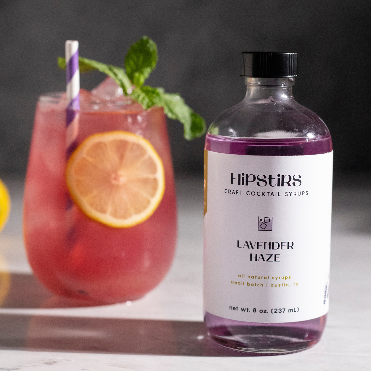 Liquid Alchemist Syrups - Lavender Haze Cocktail Syrup (8 oz)