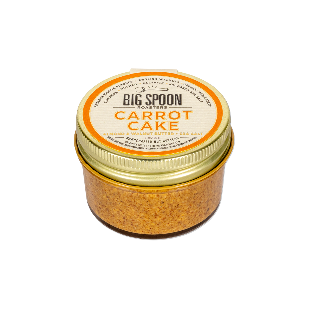 Big Spoon Roasters - Carrot Cake Almond & Walnut Butter: 3oz Jar