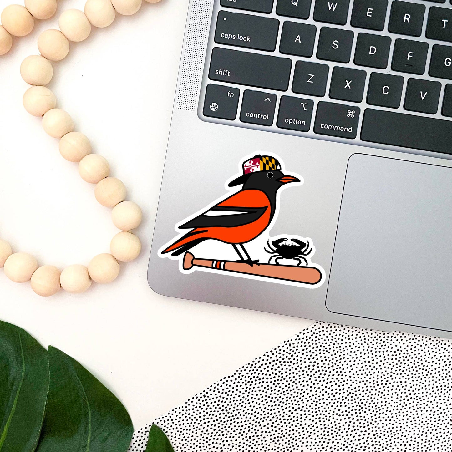 Jami Creates - Baltimore Oriole Baseball Bat Sticker