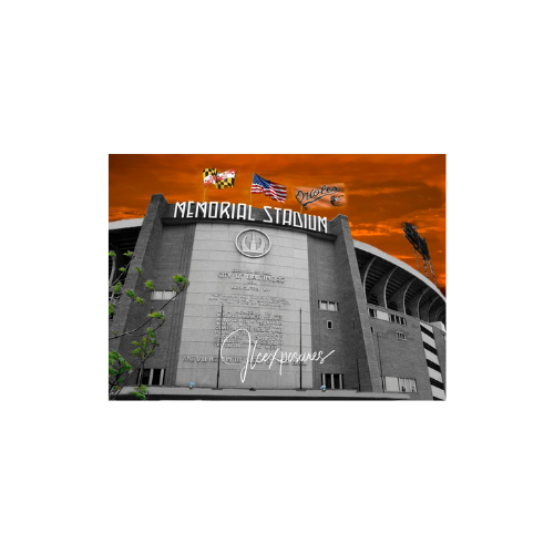 Jeff Cohen 10x13 Unframed Prints Memorial Stadium