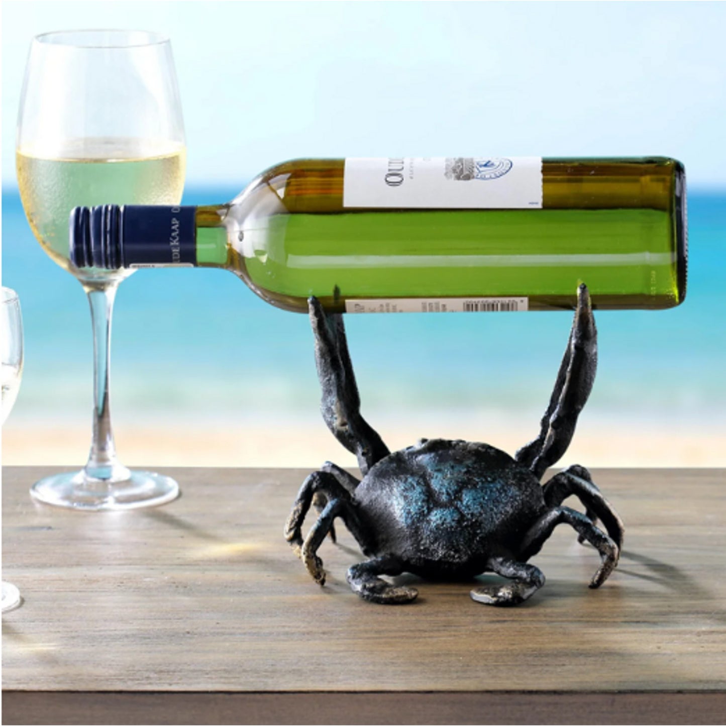 Chesapeake Bay Crab Wine Holder