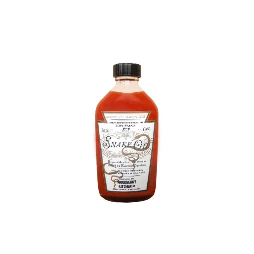 Woodberry Kitchen's Snake Oil Hot Sauce