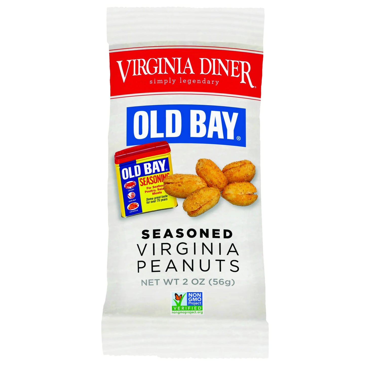 Virginia Diner, Inc. | Old Bay Peanuts Snack Bag (2oz)