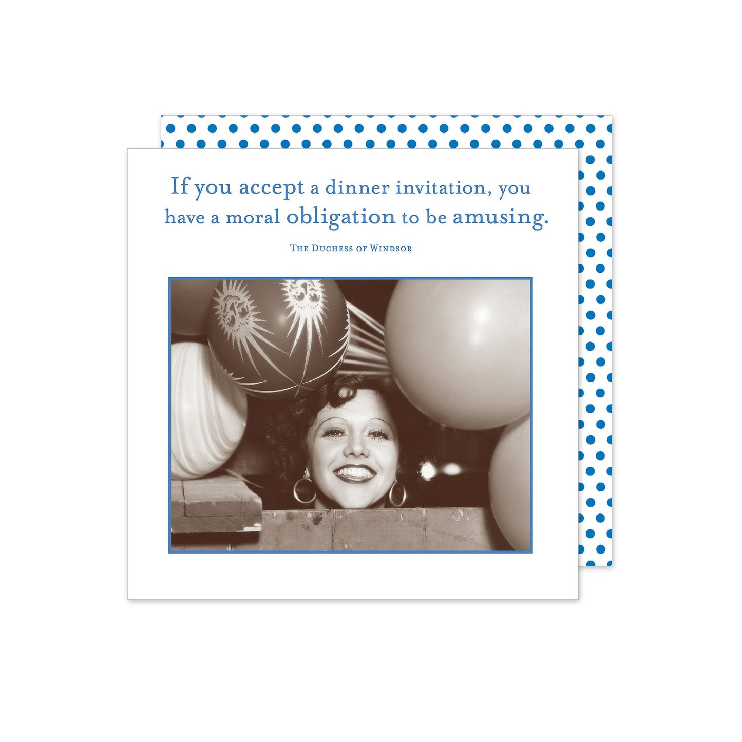 Shannon Martin Design - Moral Obligation Beverage Napkin