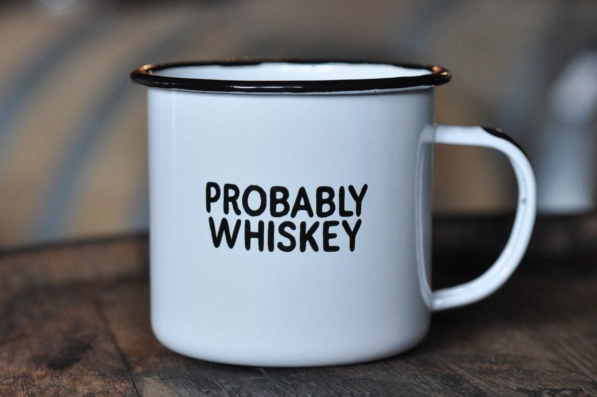 Swag Brewery - Probably Whiskey | Enamel Mug