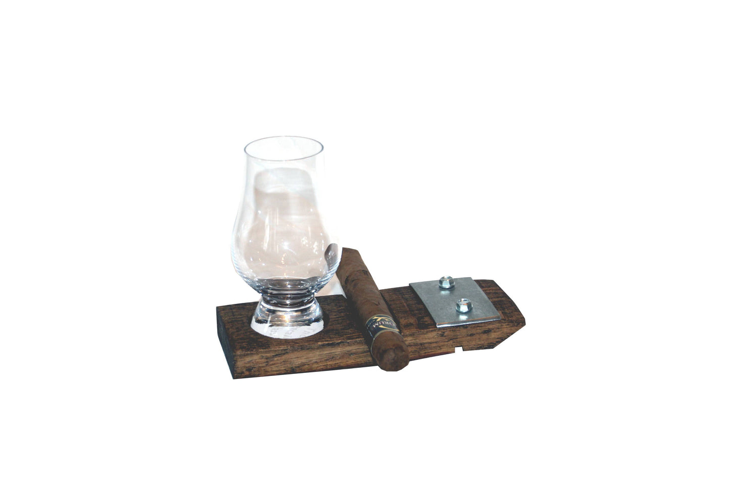 Barrel-Art - Coaster with Cigar Holder