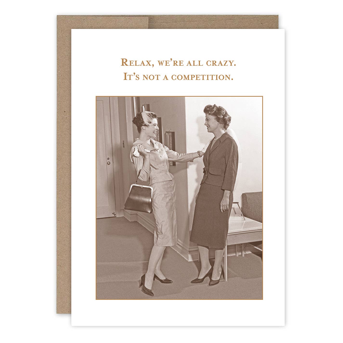 Shannon Martin Design - We're All Crazy Birthday Card