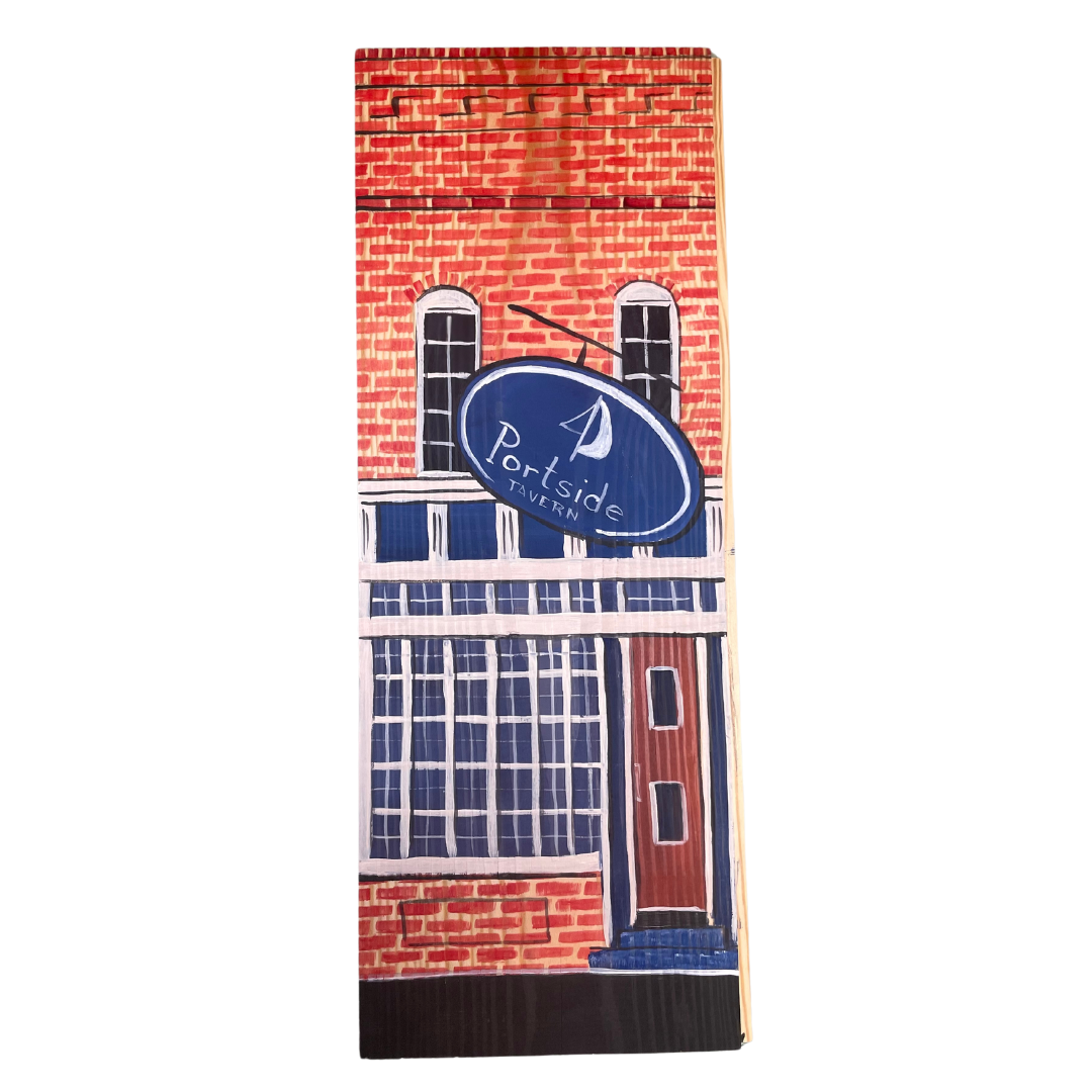 Linda Amtmann Wooden Planks- Portside