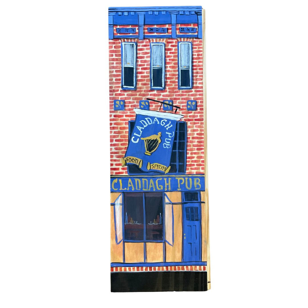 Linda Amtmann Wooden Planks- Claddagh Pub