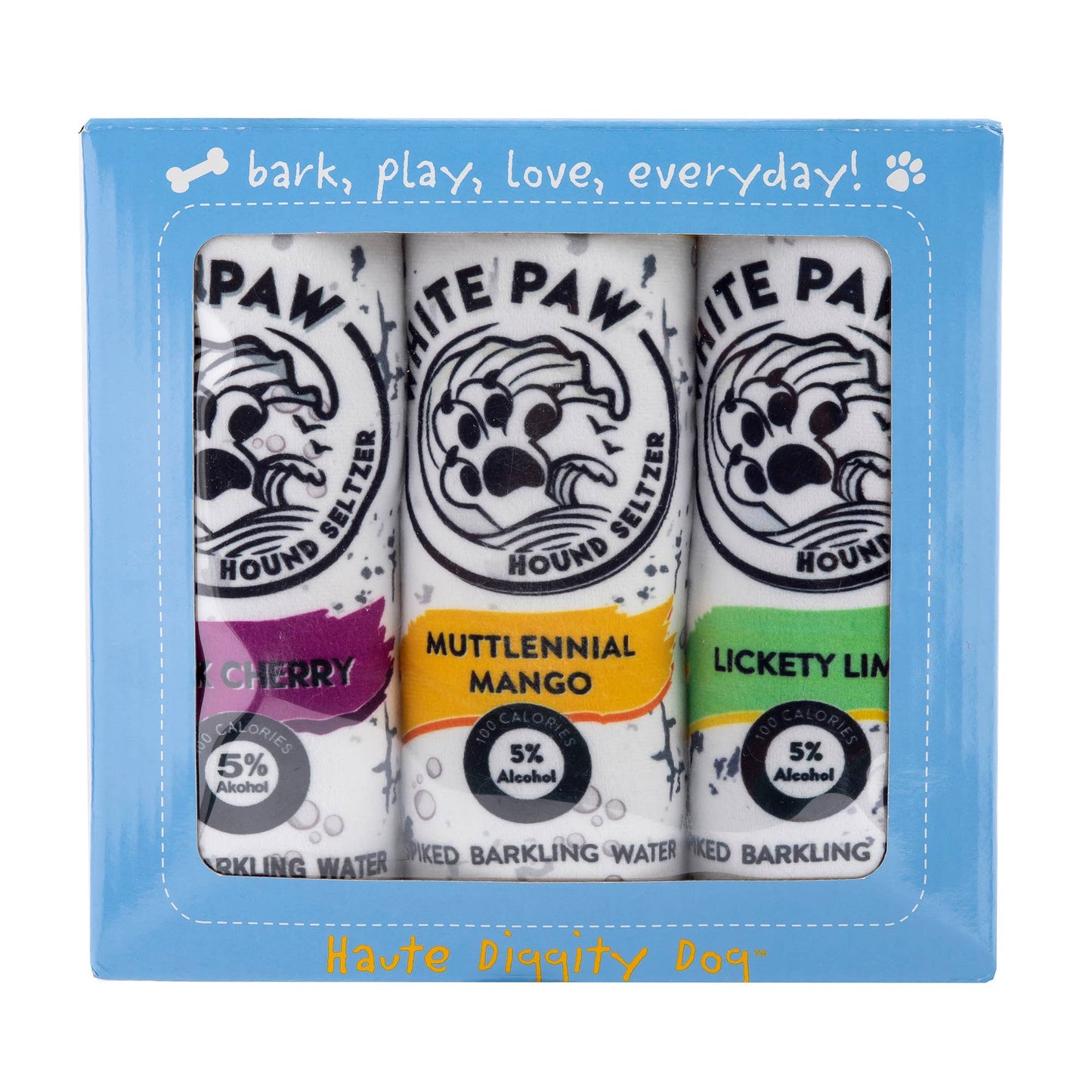 Haute Diggity Dog - White Paw Hound Seltzer 3 Pack