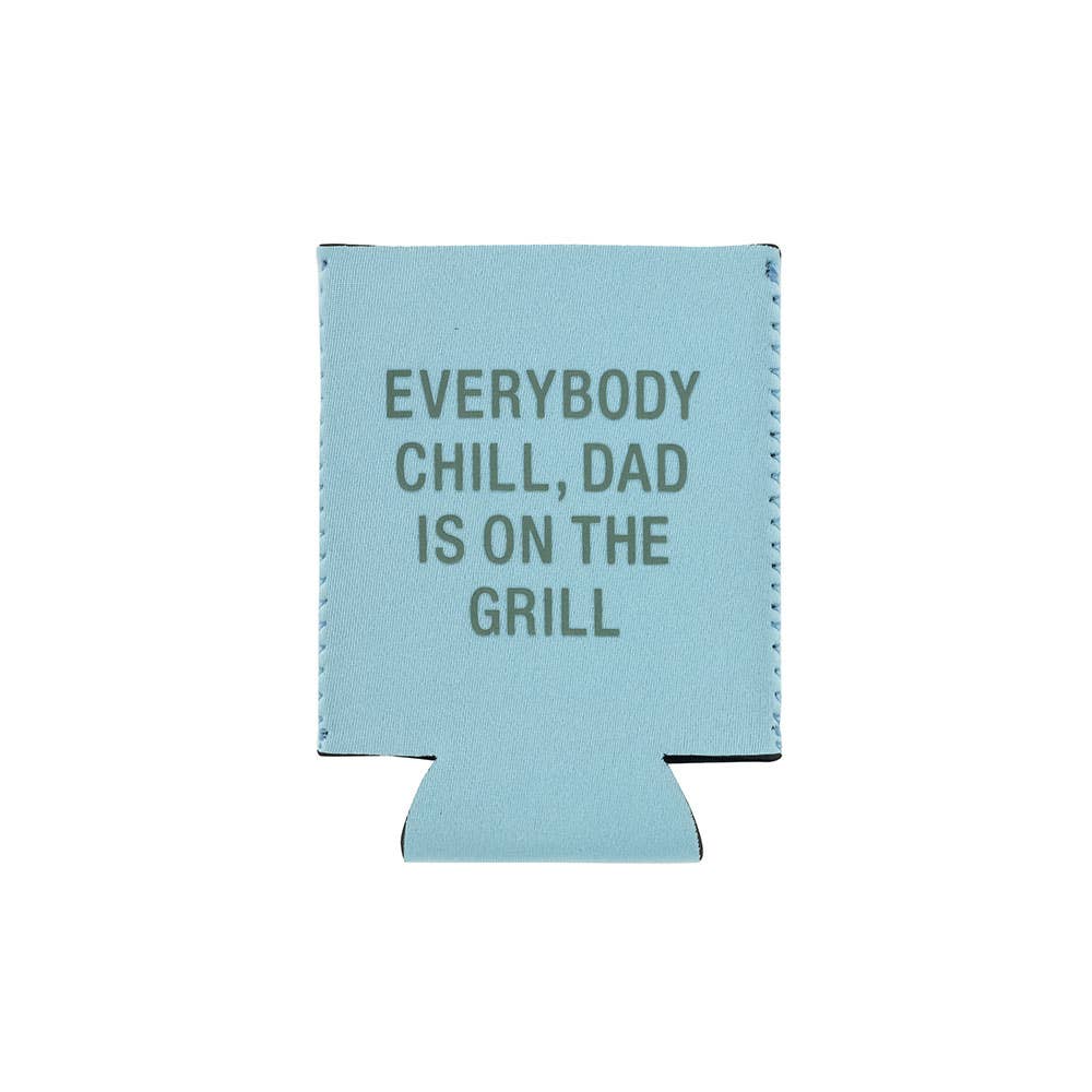 About Face Designs, Inc. - Dad is on the Grill Koozie