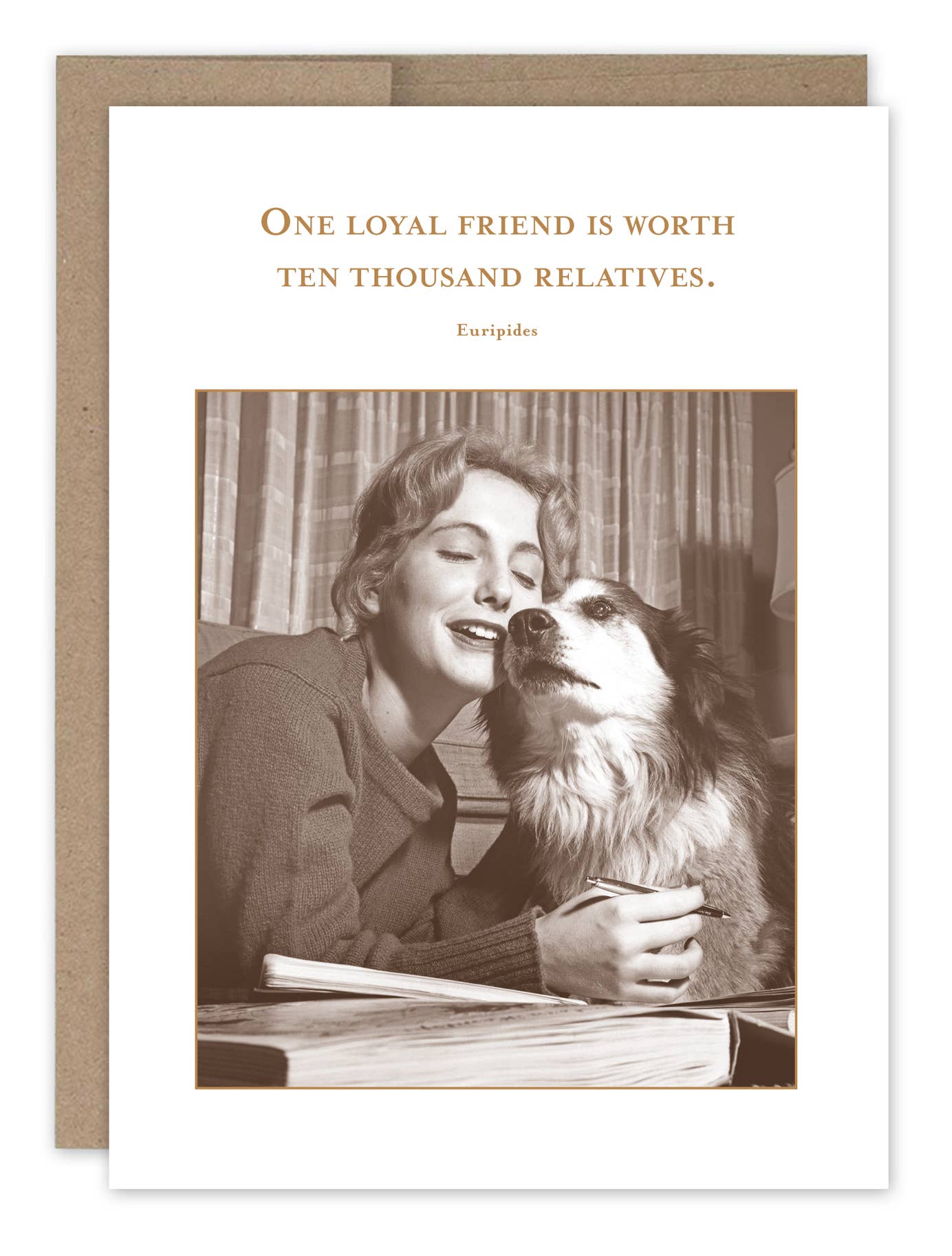 Shannon Martin Design - One Loyal Friend Card