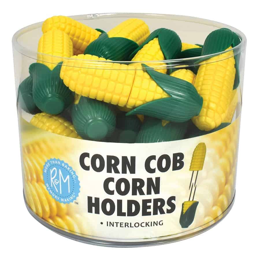 R&M International Corn Cob Holder The Seasoned Olive