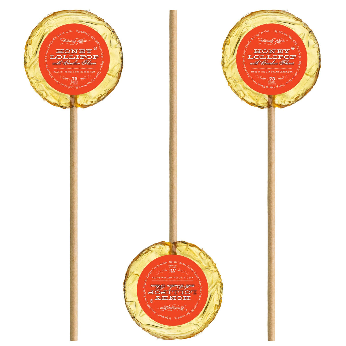 Waxing Kara Kosher Honey Lollipops The Seasoned Olive