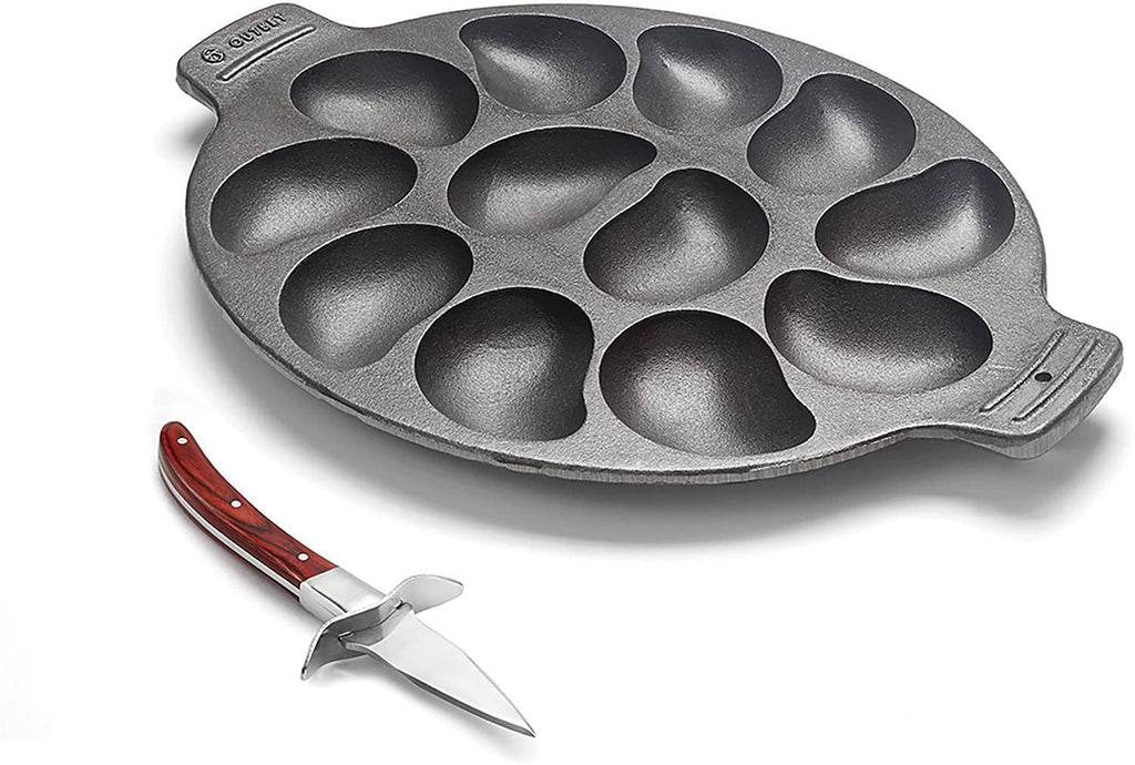 Fox Run Brands - Outset Oyster Knife and Oyster Pan