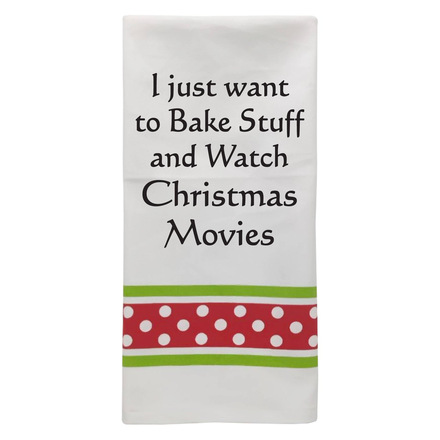 XP-309 I just want to bake…CHRISTMAS TOWEL