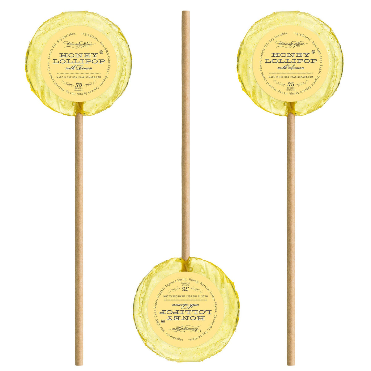 Waxing Kara Kosher Honey Lollipops The Seasoned Olive