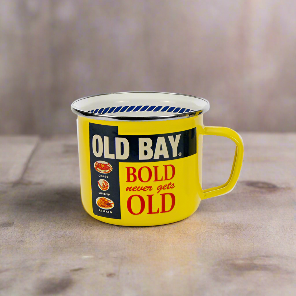 Golden Rabbit Old Bay Enamel Grande Mug