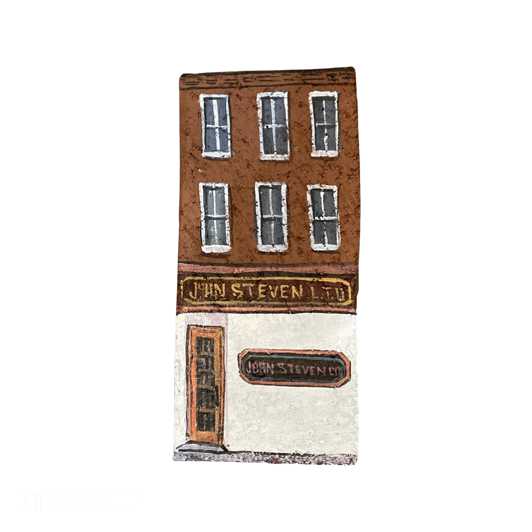 Linda Amtmann Hand Painted Brick- John Steven