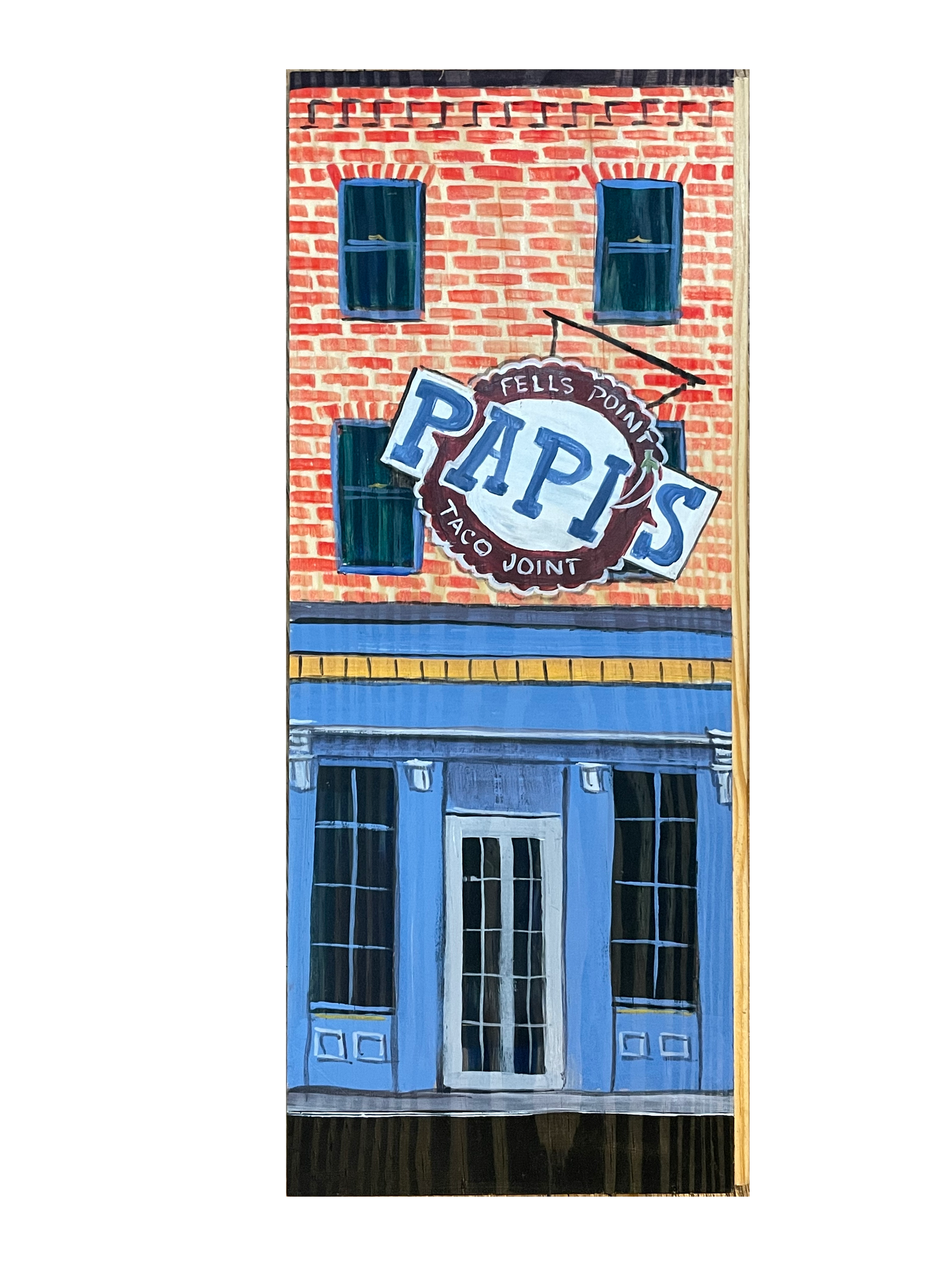 Linda Amtmann Wooden Planks- Papi's