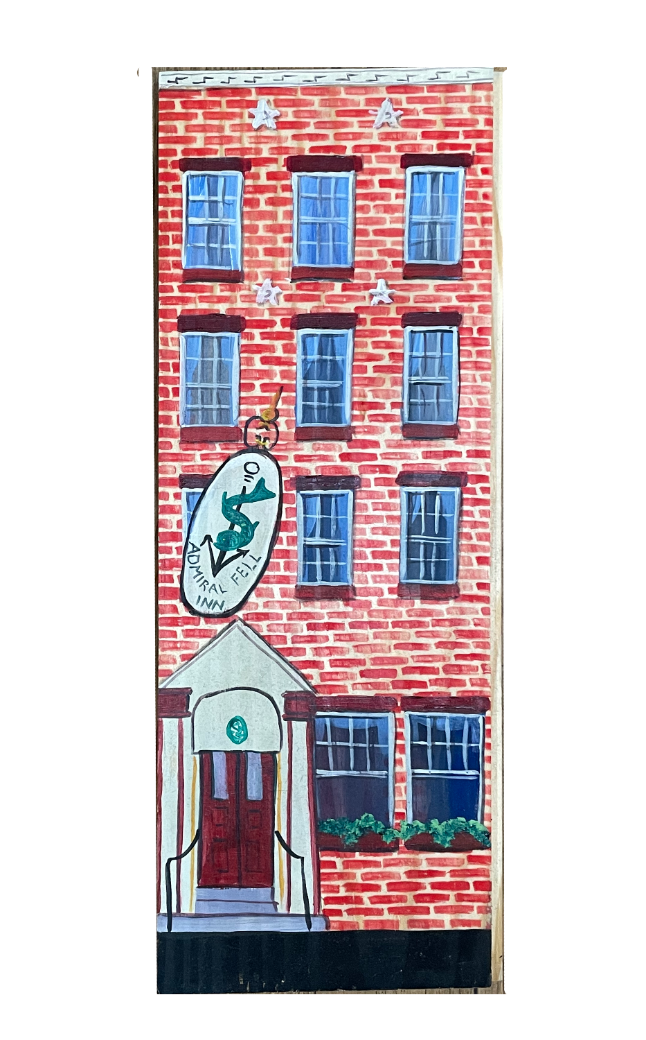 Linda Amtmann Wooden Planks- Admiral Fell Inn