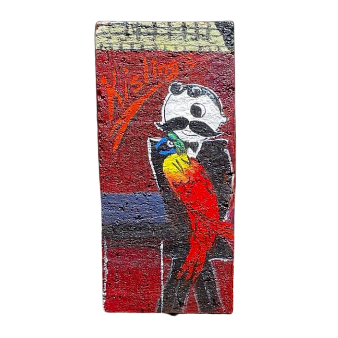Linda Amtmann Hand Painted Brick - Kislings
