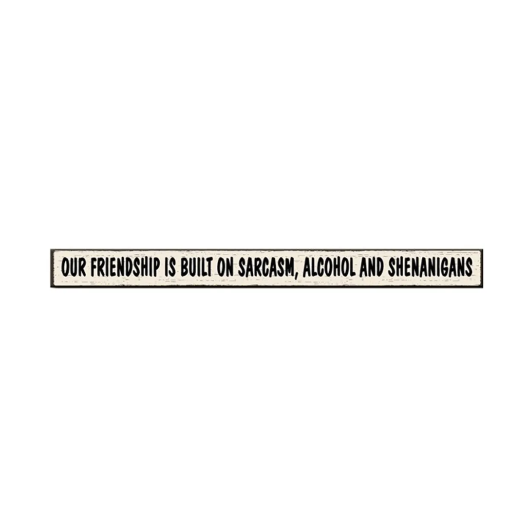 My Word Skinny Signs (White) The Seasoned Olive