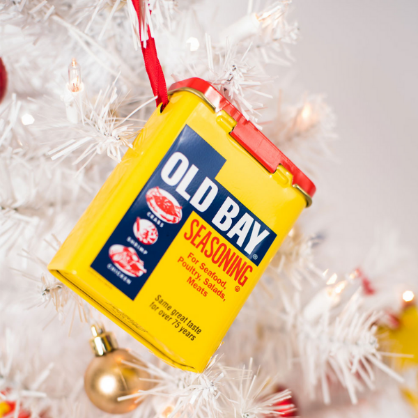 Old Bay Tin Ornament