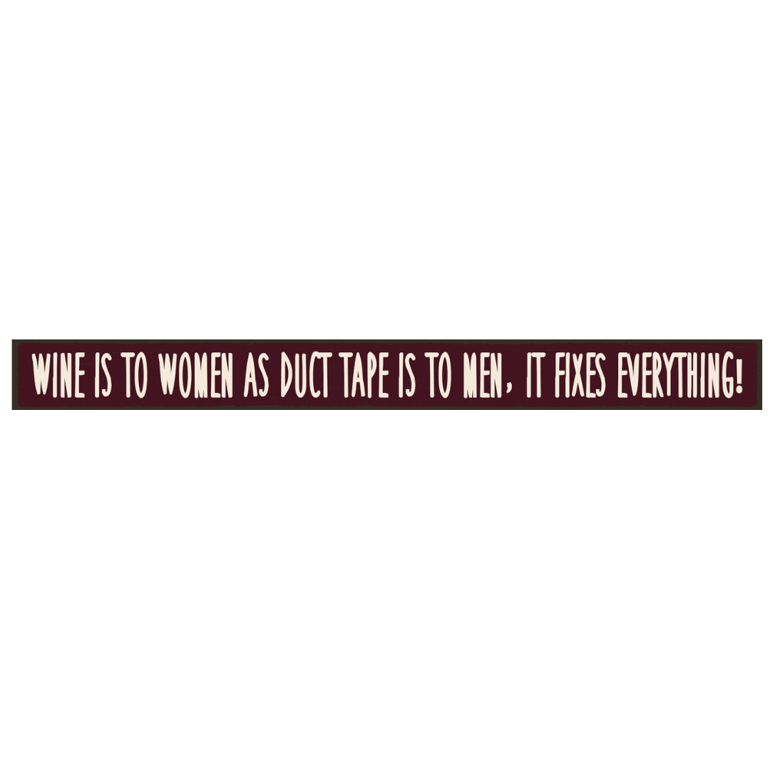 My Word- Skinny Signs (Red/Purple)