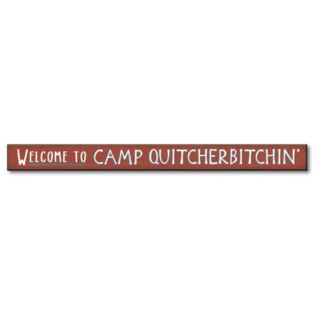 My Word- Skinny Signs (Red/Purple)