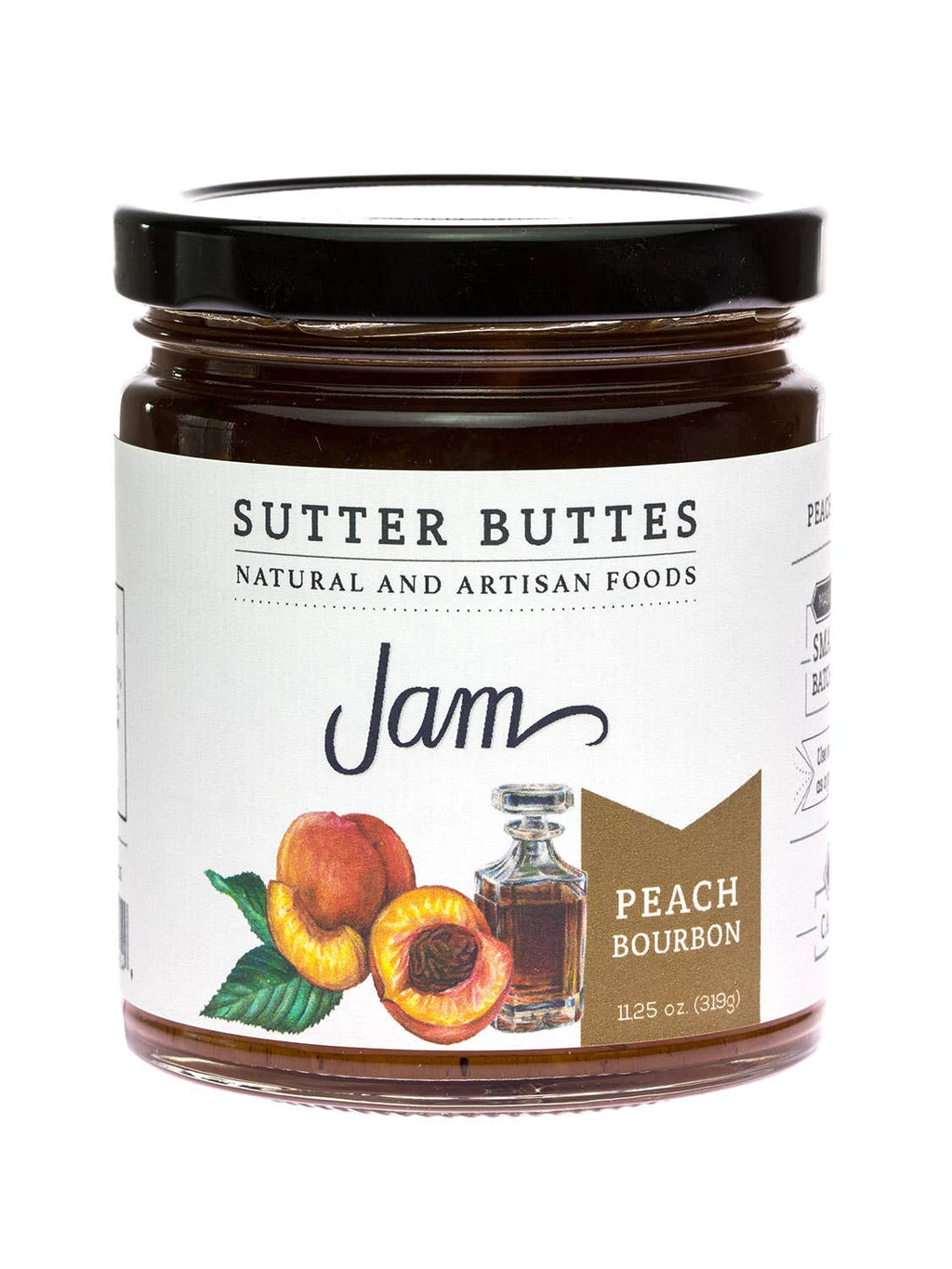 Spiced Peach Bourbon Jam