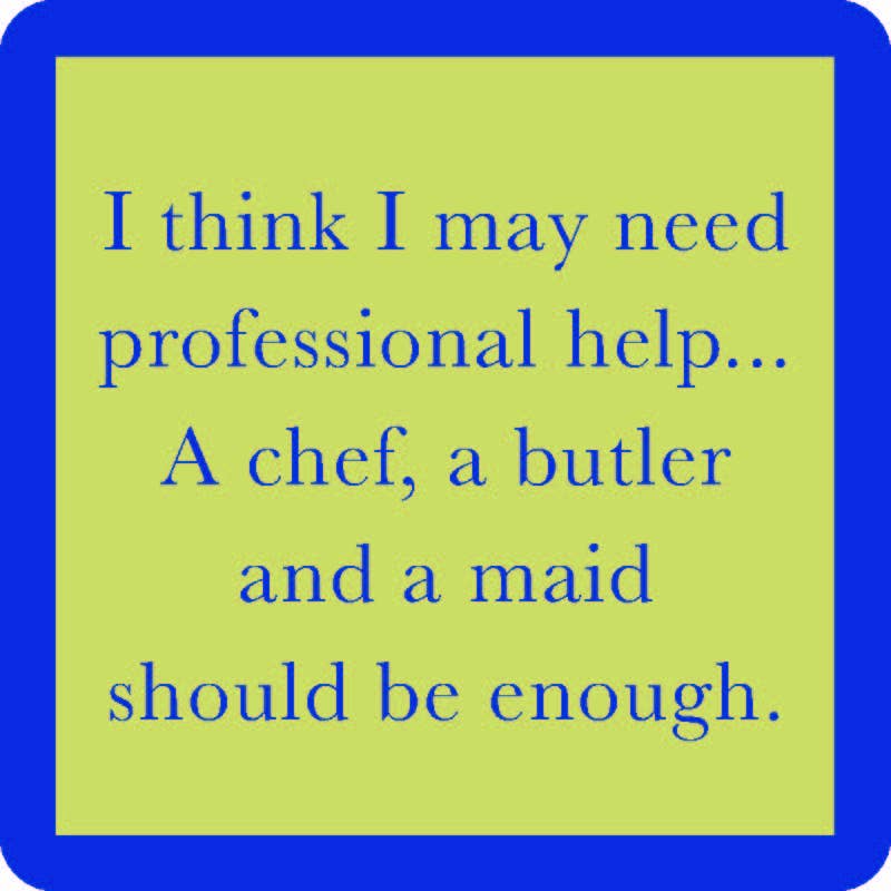 Drinks on Me coasters - Professional Help