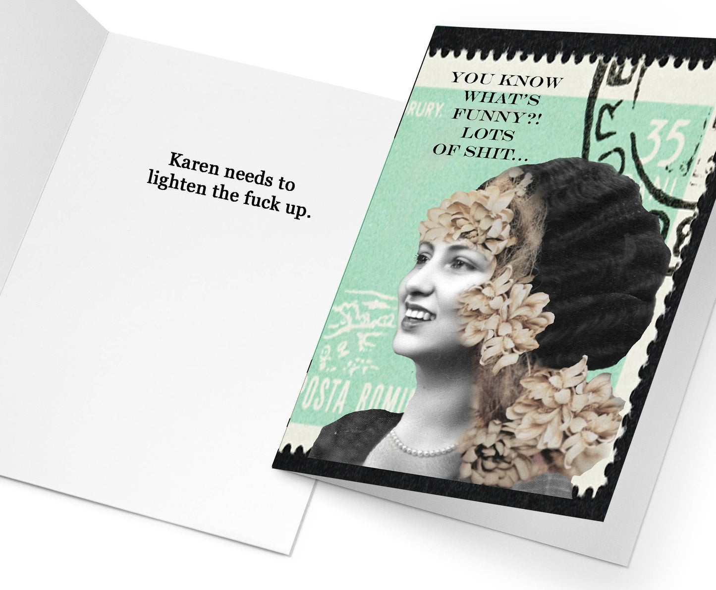 Erin Smith Art - 393 Know What's funny Greeting Card