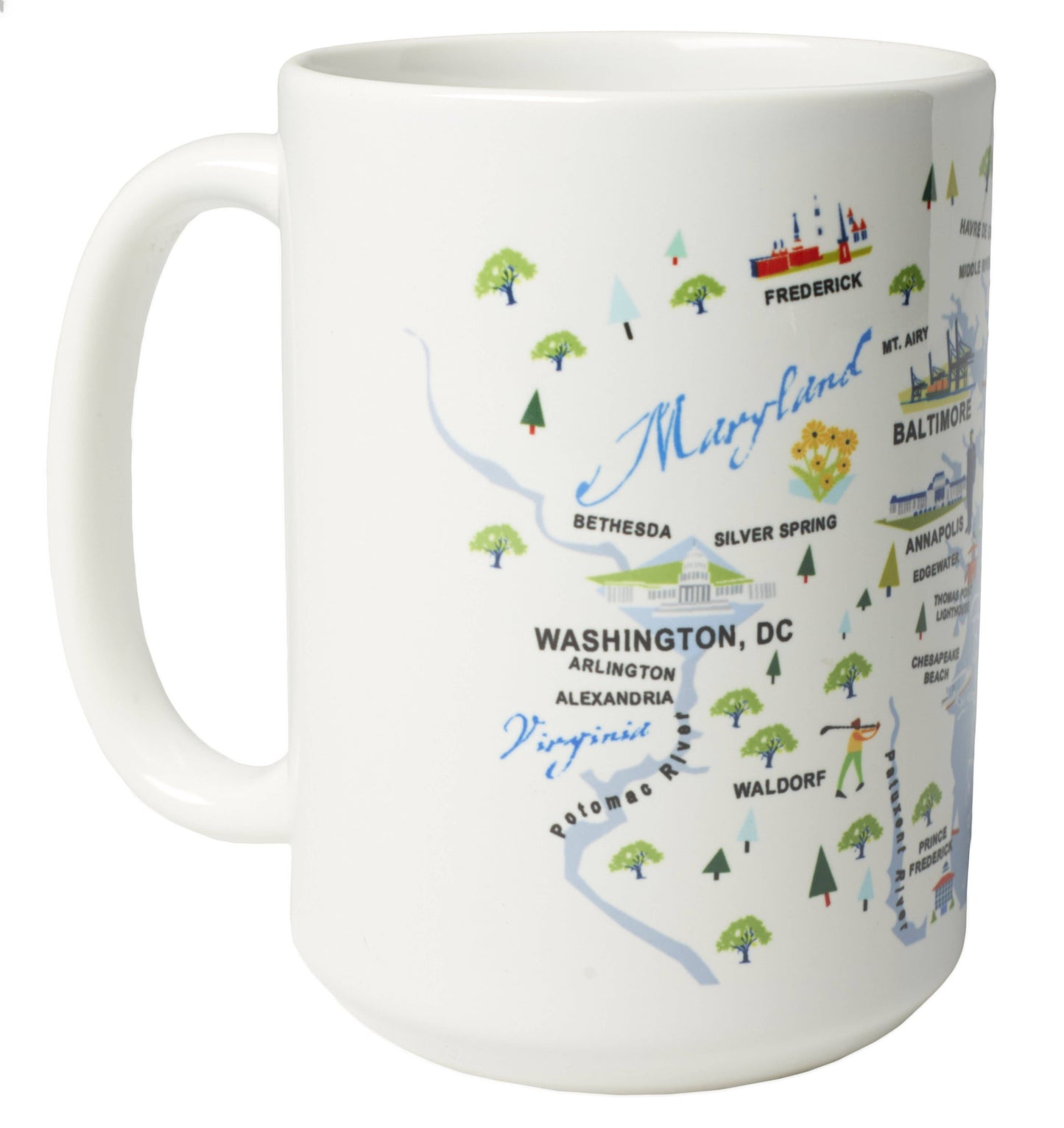 Galleyware - Chesapeake Bay 15-oz. Ceramic Mug