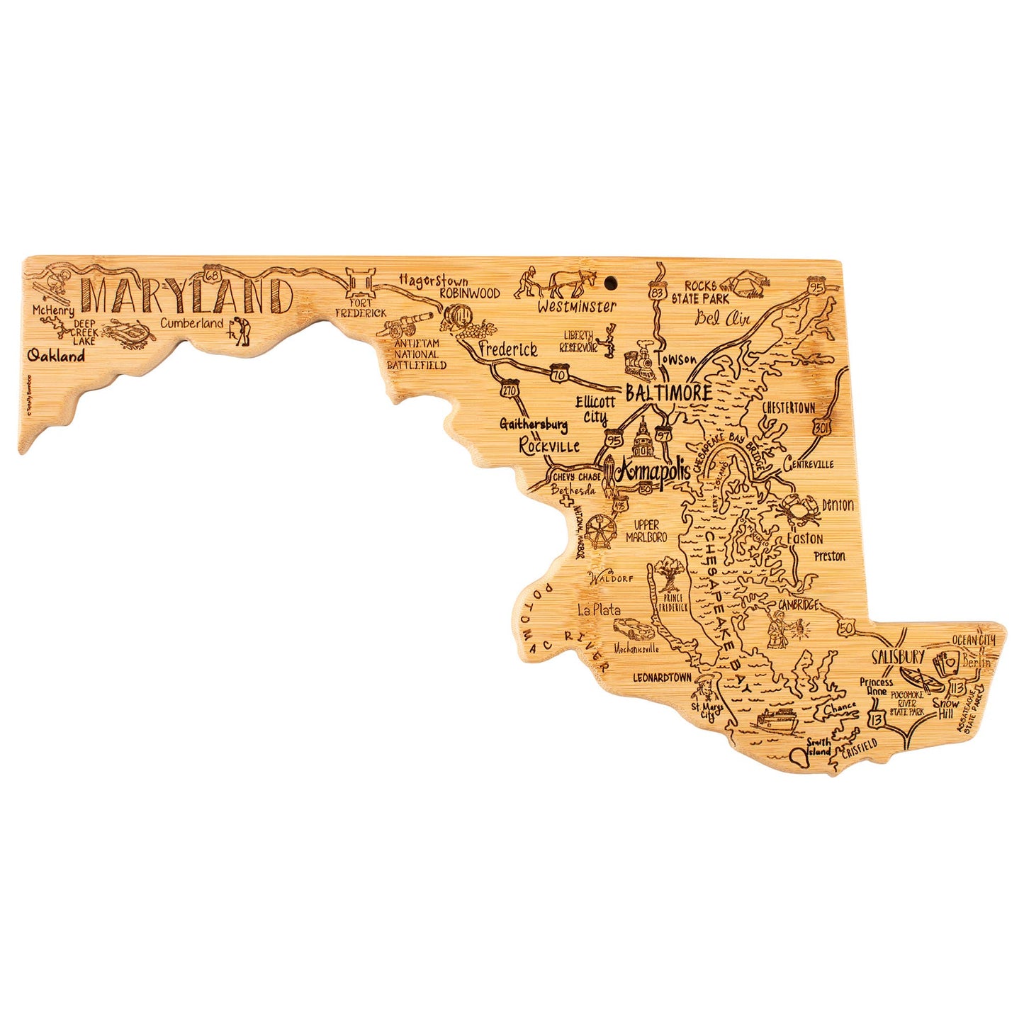 Destination Maryland Board - Totally Bamboo