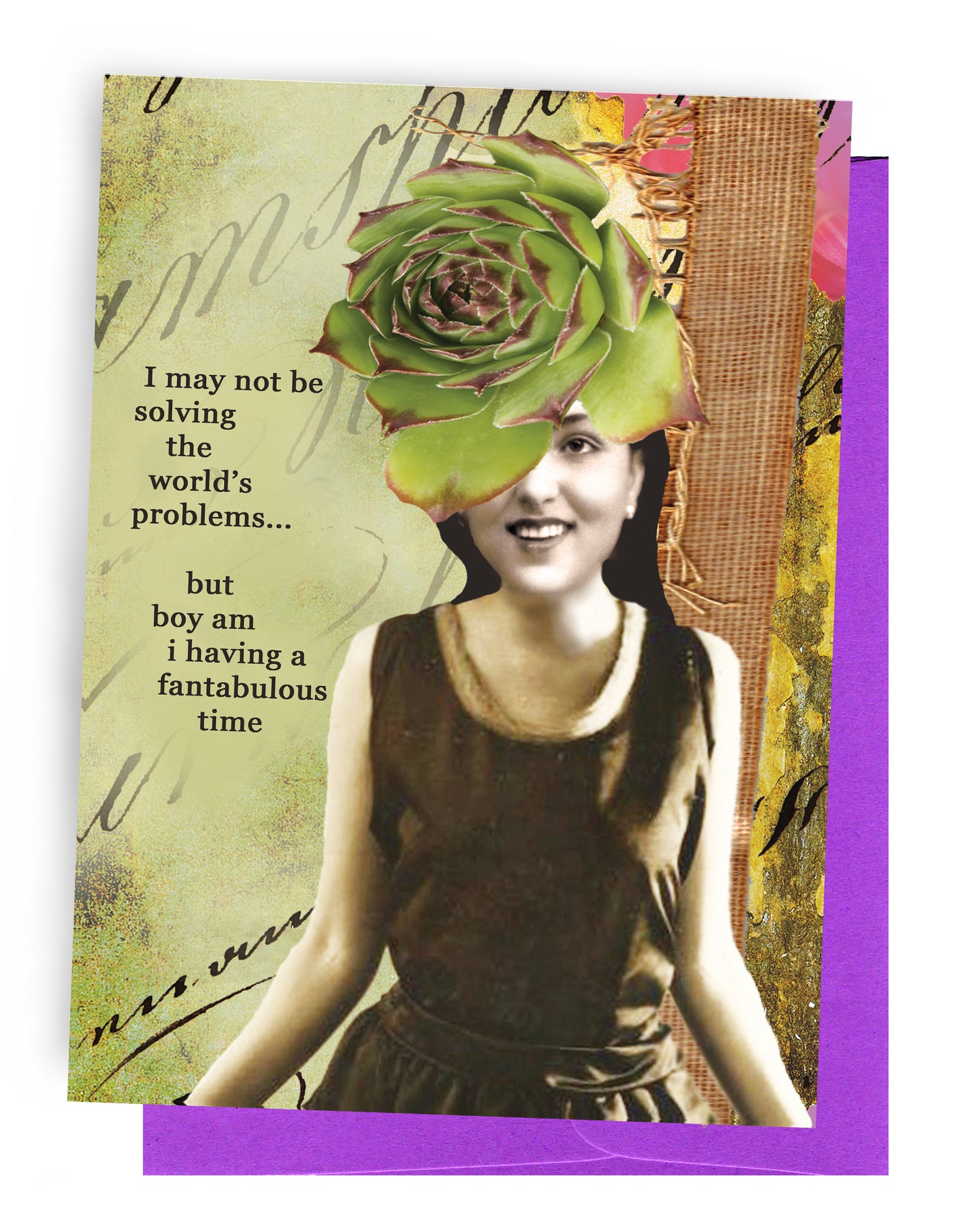 Erin Smith Art - Fantabulous Greeting Card