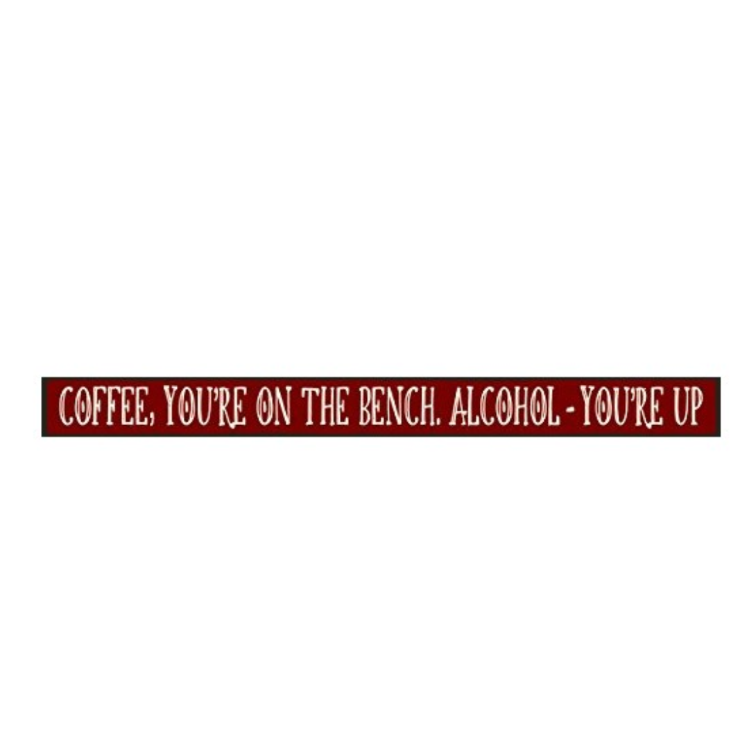 My Word- Skinny Signs (Red/Purple)