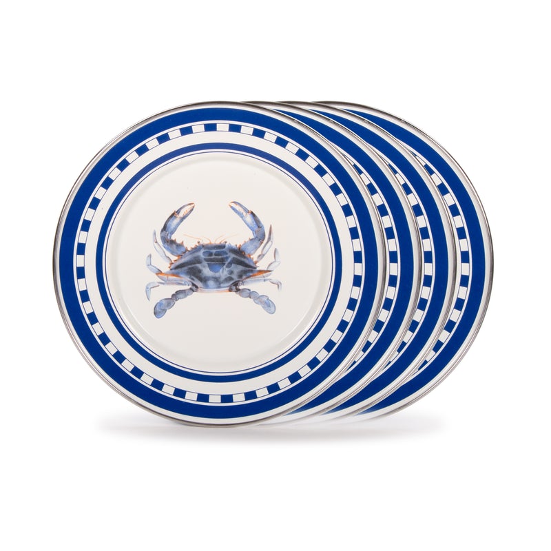 Golden Rabbit Blue Crab Sandwich Plate