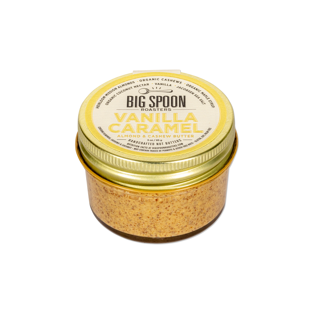 Big Spoon Roasters - Vanilla Caramel Almond & Cashew Butter: 13 oz Jar